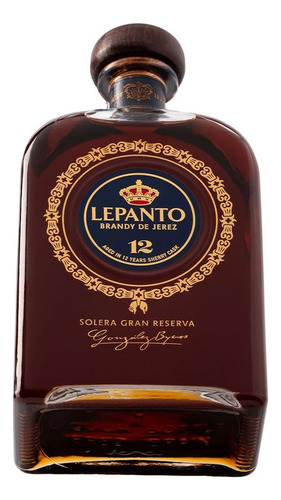 Pack De 12 Brandy Lepanto 12a Solera Gran Rva 700 Ml
