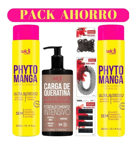 Pack Ahorro Widi Mango + Carga De Queratina