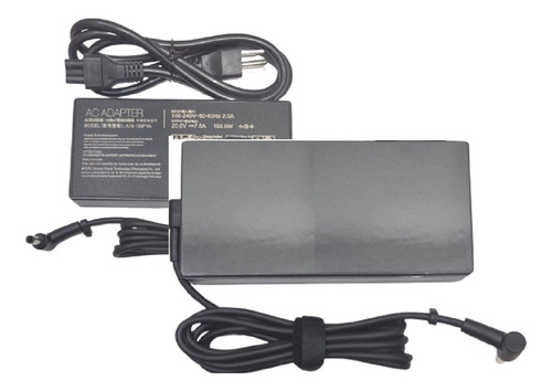 Cargador 150w 6.0*3.7mm Para Notebook Asus Rog Strix G512 Li Negro