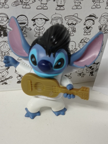 Stitch Elvis Disney 2002 Mc Donalds Cadera Bobble.