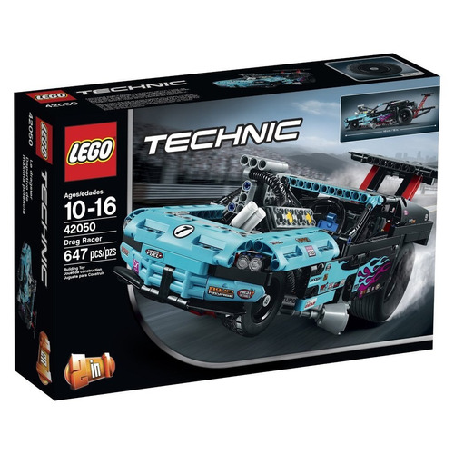 Lego Technic Kit Construccion Drag Racer 42050