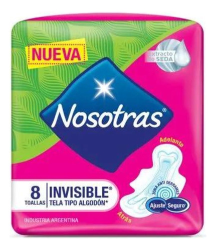 Toallas Femeninas Nosotras Invisibles X 8u Caja X 30u - Ma