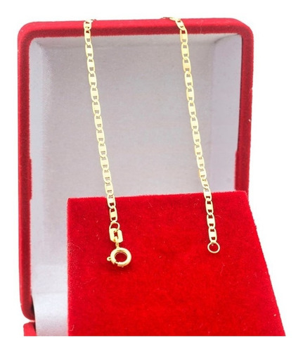 Pulseira Piastrine 20cm X 2mm Em Ouro 18k-750 Com Garantia