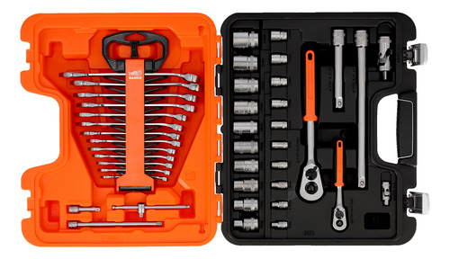 Juego De 41 Herramientas Llaves Y Dados 1/2 S410 Bahco