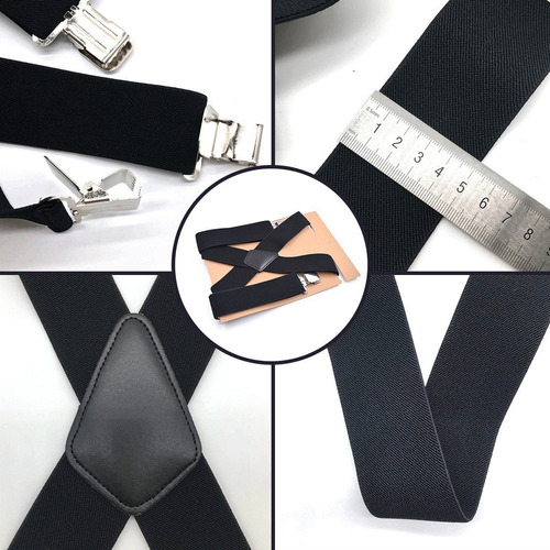 ' Elegantes Tirantes For Caballero, Ajustables Y Elásticos