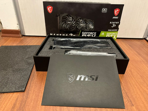 Placa De Video Nvidia Msi Ventus 3x Geforce Rtx 3080 Oc 10gb (Usado)