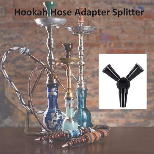 Hookah Adaptador De Manguera Splitter 1 A 2 Conector Cachimb