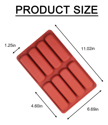 Moldes De Silicona Para Galletas Y Barras De Granola