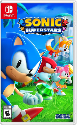 Sonic Superstars Nintendo Switch Mídia Física Novo Lacrado 