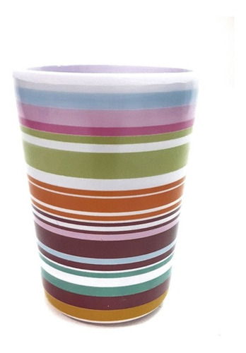 X6 Vaso Melamina Decorado 99 Centavos - Bazar Colucci