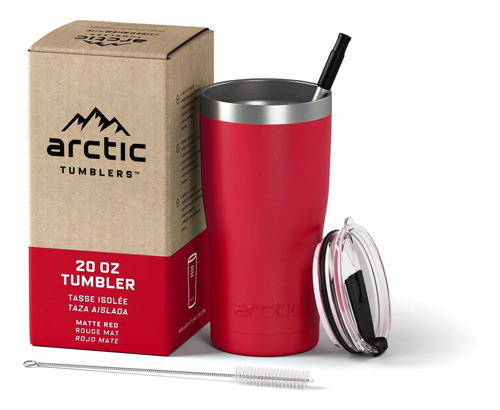 Arctic Tumblers Vaso Acero Inoxidable Para Camping Viaje