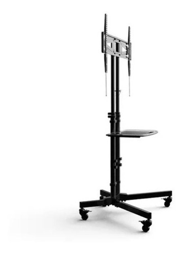 Soporte Piso Pedestal Tv Con Estante Mesa 32 A 60 Refyd-1500