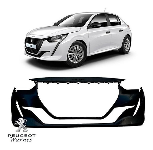 Paragolpe S/sensor Delantero Original Peugeot 208 Like 2020