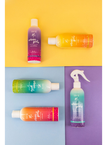 Crema Para Peinar Cabello Rizado De Niña Urban Curls 240 Ml