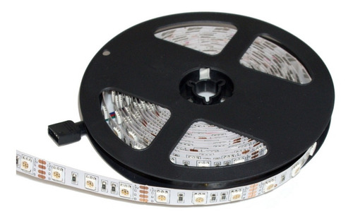 Rollo X 5 Metros Tira Led Exterior Rgb 5050 60l/m Siliconado