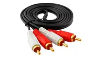 Comprar Cable Rca A Rca Macho Audio Video Mini Plug 5mt  X2 Otiesca