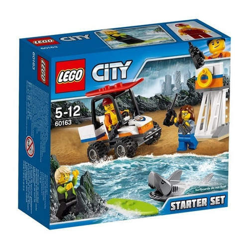 Lego City Guardacostas Set De Instruccion  La 60163