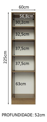 Despensero Alacena Multiuso Organizador Madesa 3 Puertas 10
