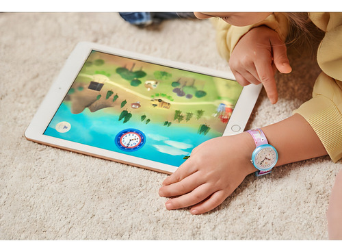Reloj Swatch Flik Flak Fbnp033 Magical Unicorns