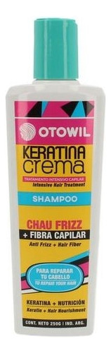 Shampoo Keratina Crema Otowil Anti Frizz 250 Grs
