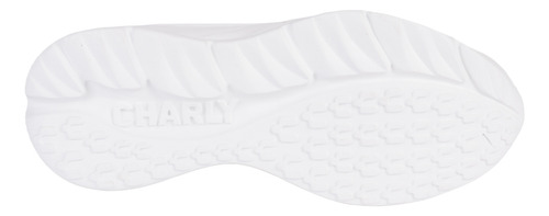 Tenis Deportivos Charly Color Blanco Para Mujer 1043022