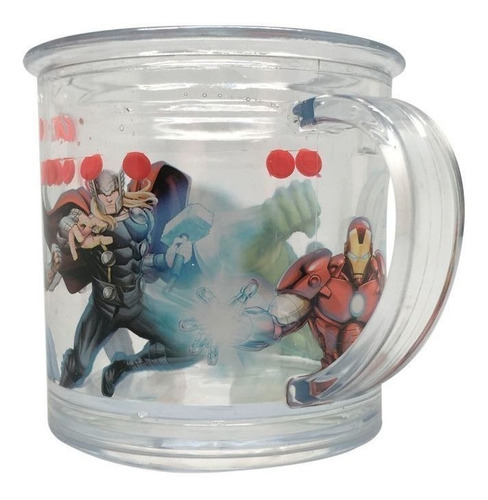 Mug Glitter Avengers Core
