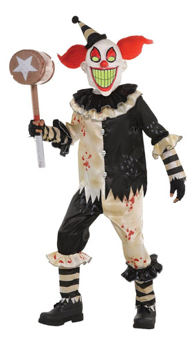 8400035 Carnival Nightmare Clown Disfraz - Mediano (8-1...