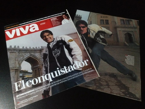 Antonio Banderas * Tapa Y Nota Revista Viva * 2007