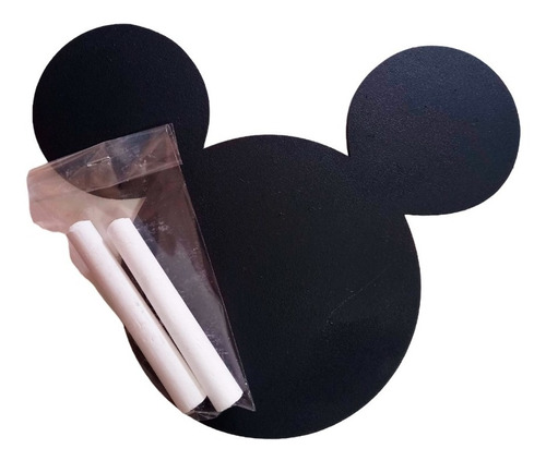 40 Pizarras Pizarrones Mickey 15cm Souvenirs Tizas