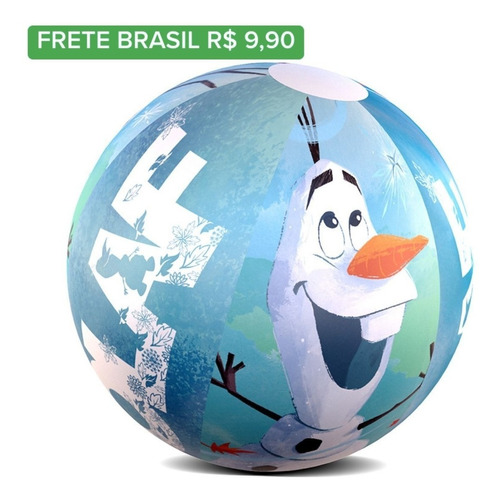 Bola Infantil Inflável Frozen 40cm Etitoys Dyin-127 Lm4