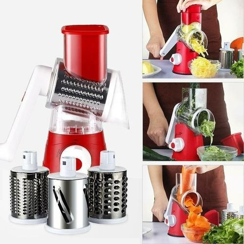 Imagen 4 de 6 de Rebanador Rallador Verduras Frutas Queso
