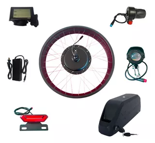 Kit Bicicleta Eléctrica Fat 2000w 21 Ah R26 Msi