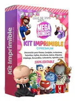 Comprar Kit Imprimible Premium Mas De 100 Para Tu Fiesta