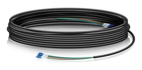 Cable Fibra Óptica Ubiquiti 61 Mts Exterior Lc Lc 6 Pelos
