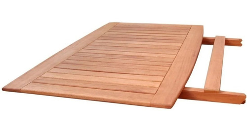 Imagen 4 de 7 de Mesa Madera Patas Plegable 1.80x95cm + 8 Sillas Plegables