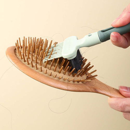 Lq Cepillo De Limpieza Para El Cabello, Cojín, Peine De