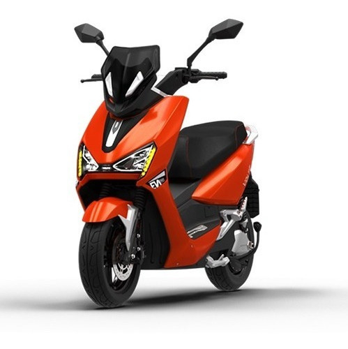 Imagem 1 de 10 de Scooter Moto Elétrica Voltz Ev1 Sport Laranja - Uma Bateria