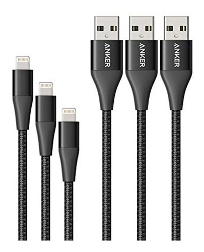 Pack 3 Cable Lightning Anker