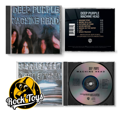 Deep Purple - Machine Head 1972 Cd Vers. Usa (Reacondicionado)