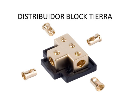 Distribuidor Block Cal.4 Tierra-corriente Xscorpion Tb4444g