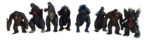 Muñecos Godzilla Vs King  Kong 