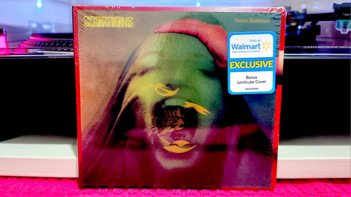 Scorpions - Rock Believer Cd Walmart Lenticular Cover. Imp