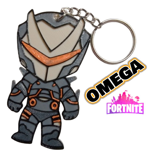 10 Llaveros 3d Souvenir: Fortnite Personajes - Sd3d.store