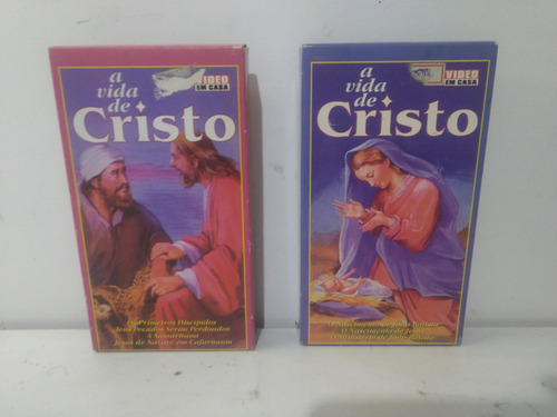 7 Vhs , A Vida De Cristo , Jesus O Filme . Bom Estado. (Usado)