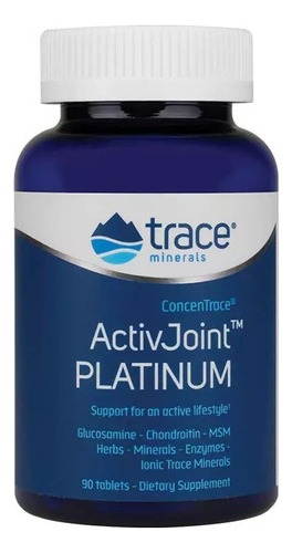 Trace Mineral Activ Joint Platinum-glucosa 60 Tableta Sabor Sin Sabor