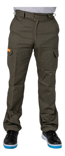 Pantalon Cargo Con Bolsillos De Trabajo  Ombu Aire Libre