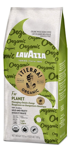 Café Grano Lavazza Organico Planet En Bolsa 300g