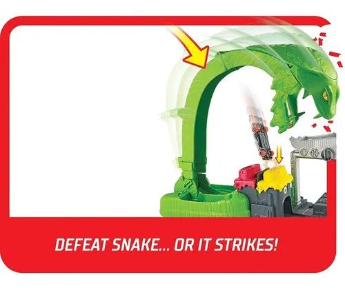 Hot wheels online serpiente verde