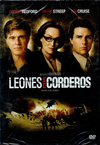 Leones Por Corderos - Dvd Nuevo Original Cerrado - Mcbmi