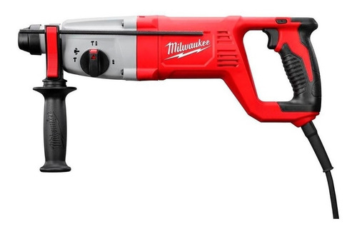 Imagen 3 de 3 de Rotomartillo Milwaukee 5262-21 rojo y negro y gris con 960W de potencia 120V